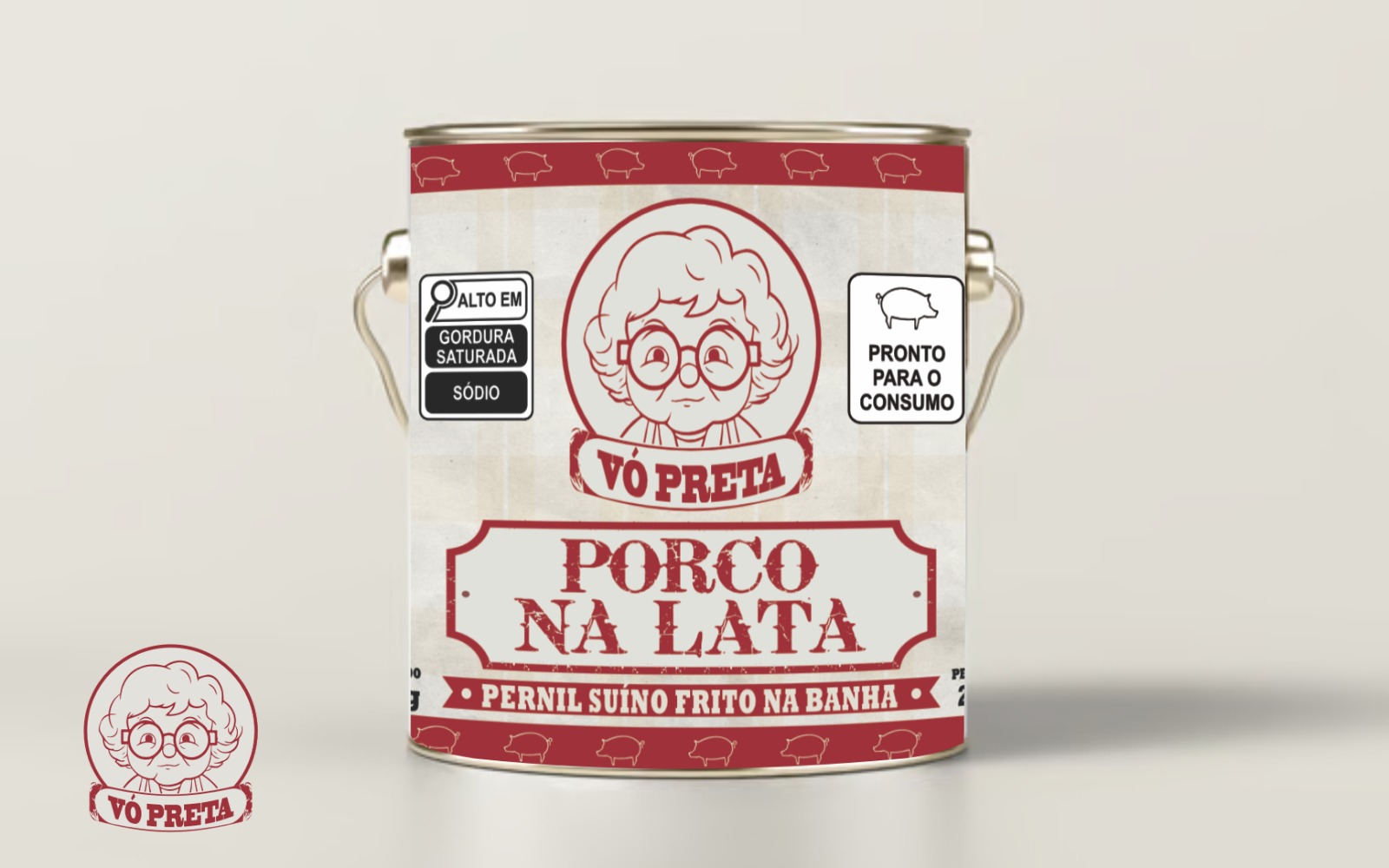 Mockup Pernil