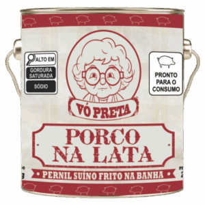 Pernil Suíno Frito na Banha - 3,6kg