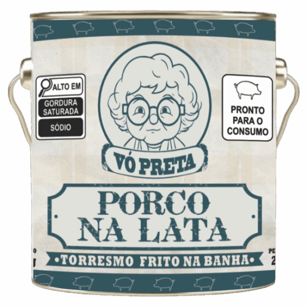 Torresmo Frito na Banha - 3,6kg