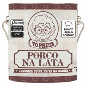 Linguiça Suína Frita na Banha - 3,6kg